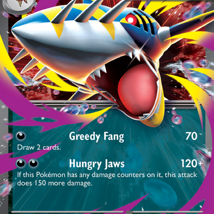 Mega Sharpedo ex Double rare (061/94) Phantasmal Flames