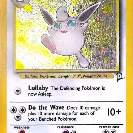Wigglytuff Rare (19/130) Base Set 2 - GD