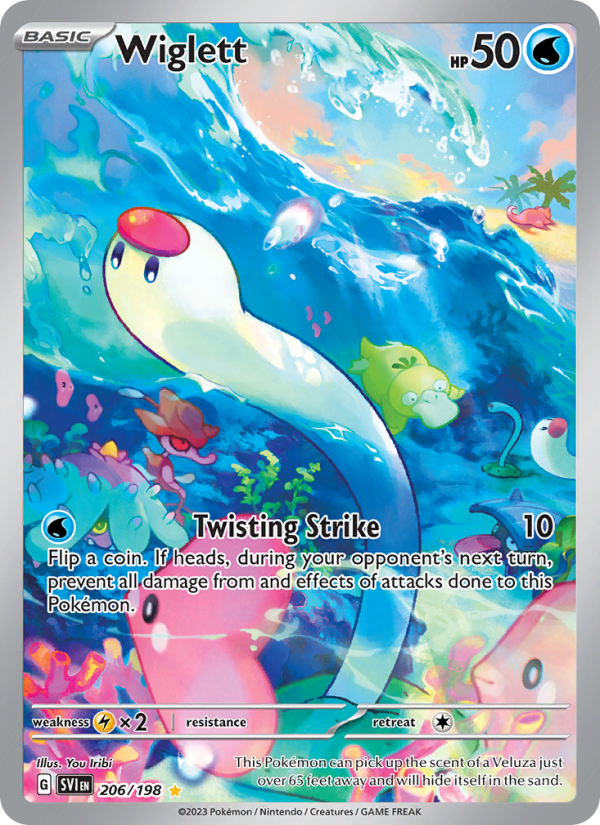 Wiglett Illustration rare (206/198) sv01