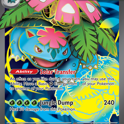 Mega Venusaur ex Ultra Rare (155/132) Mega Evolution