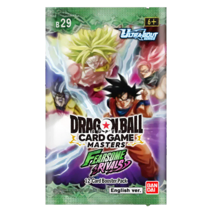 Dragon Ball Super Card Game Masters – Fearsome Rivals Booster PACK (B29)