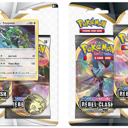 Pokemon Rebel Clash 3-Pack Blister (1 willekeurige)