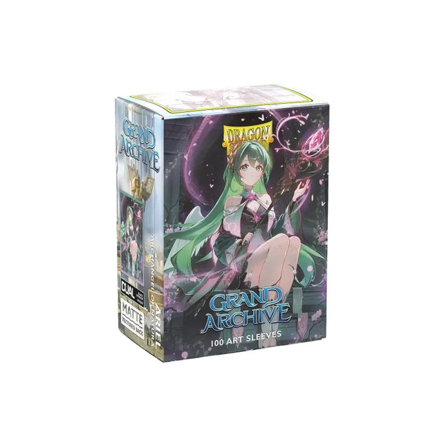 Dragon Shield Grand Archive Sleeves - Ariel, Archangel of Natura (100)
