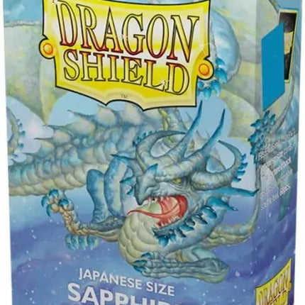 Dragon Shield Japanese Matte Sapphire Sleeves (60pcs)