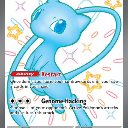 Mew ex Shiny Ultra Rare (216/91) Paldean Fates