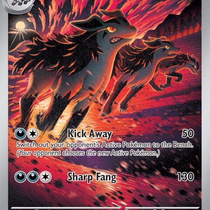 Mightyena Illustration rare (243/217) Ascended Heroes
