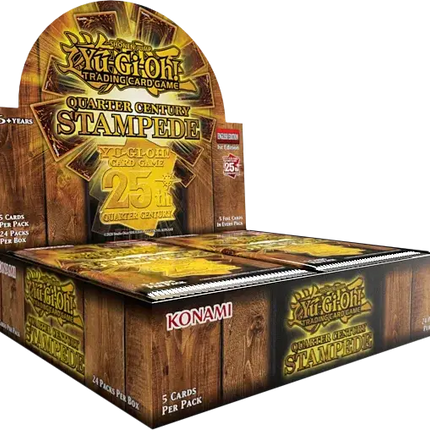 Yu-Gi-Oh! – Quarter Century Stampede Booster Display (24 Packs)