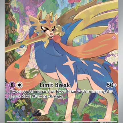 Zacian Illustration rare (100/94) Phantasmal Flames