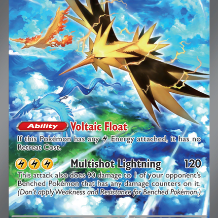 Zapdos ex Special illustration rare (202/165) sv03.5