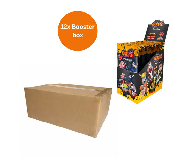 Naruto Mythos TCG First set 2nd Edition Booster Box Case