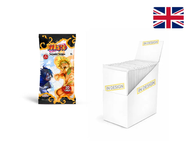Naruto TCG 2nd Set - Shinobi Shiren - 1st Edition Booster BOX