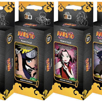 Naruto TCG First Set 2nd Edition Team Set
