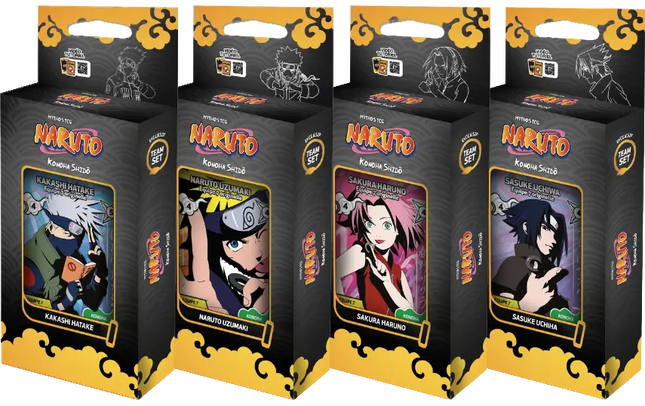 Naruto TCG First Set 2nd Edition Team Set