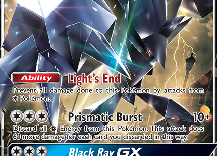 Necrozma GX Ultra Rare (63/147) Burning Shadows