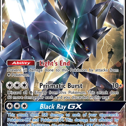 Necrozma GX Ultra Rare (63/147) Burning Shadows