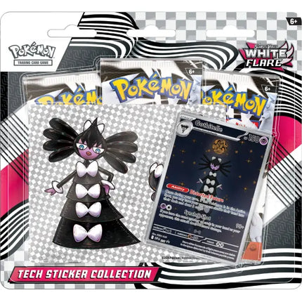 Pokemon Tech Sticker Collection White Flare
