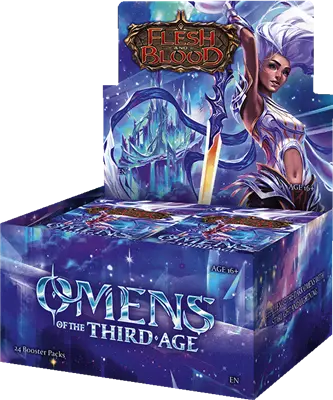 Flesh & Blood TCG - Omens of the Third Age Booster Display (24 Packs) - EN
