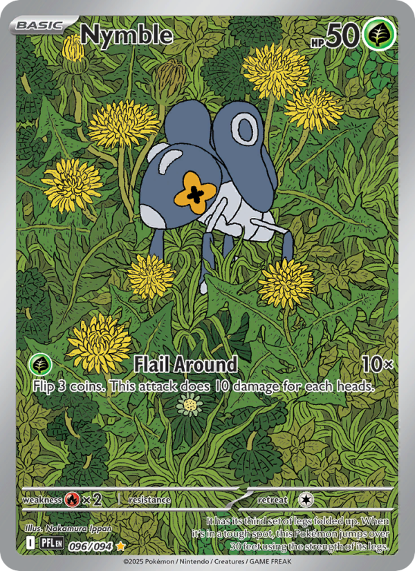 Nymble Illustration rare (096/94) Phantasmal Flames