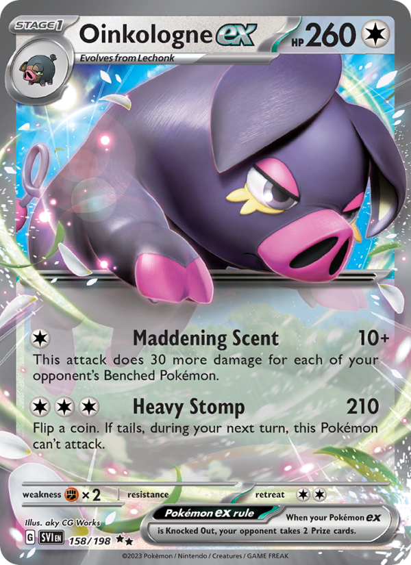 Oinkologne ex Double rare (158/198) sv01