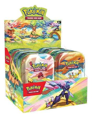 Pokemon Vibrant Paldea Mini Tin Display (10 Tins) – Bescards
