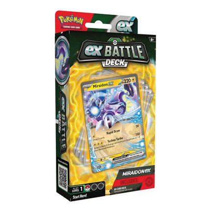 Pokemon Victini/Miraidon Ex Battle Deck (1 random)