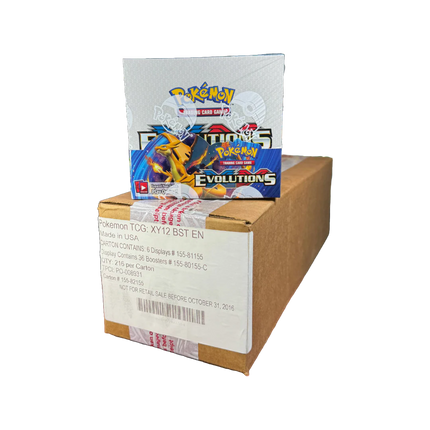 Pokemon XY Evolutions 6 Booster Box Case