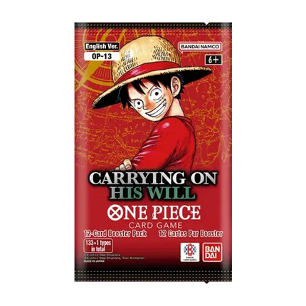 One Piece Booster Pack OP13 Carrying on His Will [EN]
