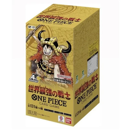Pre-order ONE PIECE TCG: The World's Strongest Warriors OP17 Booster BOX (Japanese)
