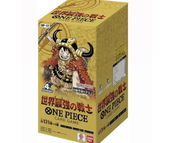ONE PIECE TCG: The World's Strongest Warriors OP17 Booster BOX