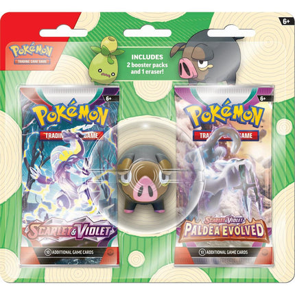 Pokémon Back to School Eraser Blister (1 willekeurig)
