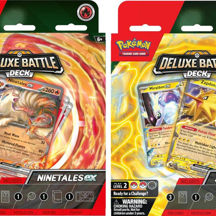 Pokémon Deluxe Battle Deck Ninetales/Zapdos (1 willekeurige)