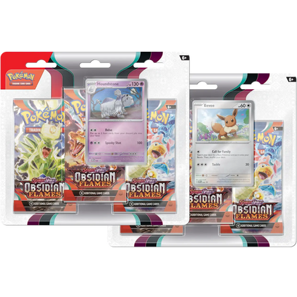 Pokémon Obsidian Flames 3-Pack Blister (1 willekeurige)