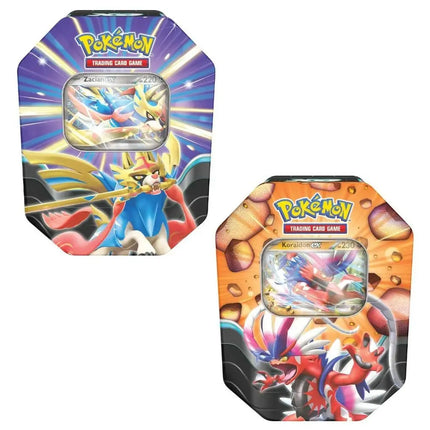 Pokémon Slashing Legends Tin (1 willekeurige variant)