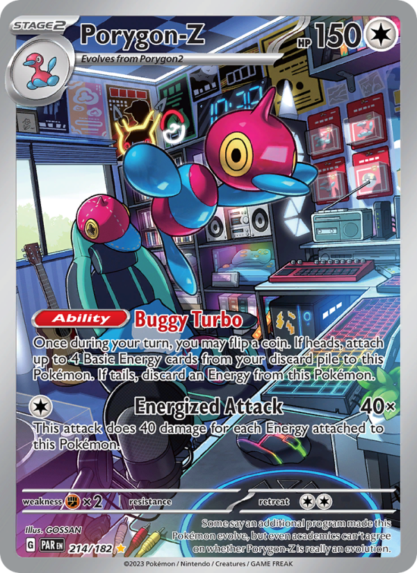Porygon-Z Illustration rare (214/182) Paradox Rift