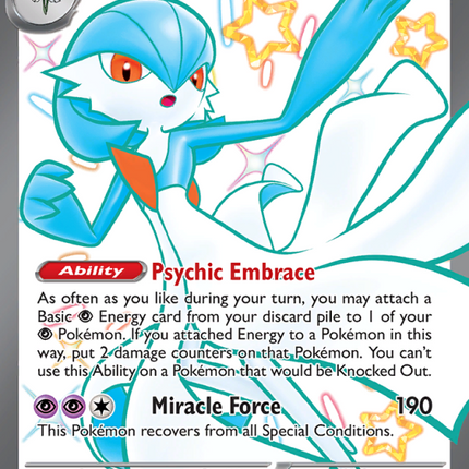 Gardevoir ex Shiny Ultra Rare (217/91) Paldean Fates