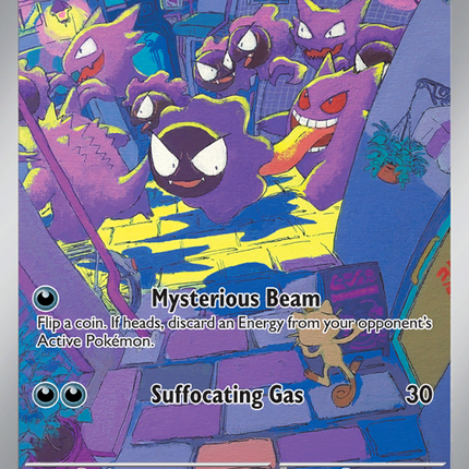 Gastly Illustration rare (177/162) Temporal Forces