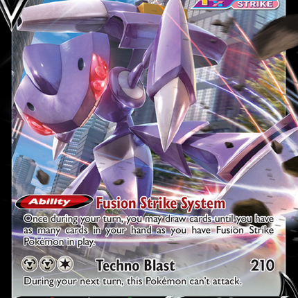 Genesect V Holo Rare V (185/264) swsh8
