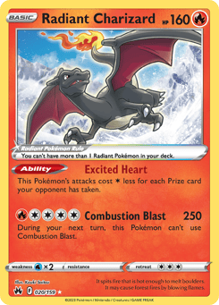 Radiant Charizard #20 (Crown Zenith)