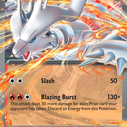 Reshiram ex Double rare (020/86) White Flare