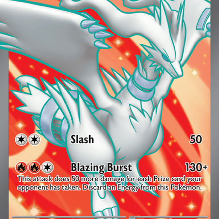 Reshiram ex Ultra Rare (158/86) White Flare