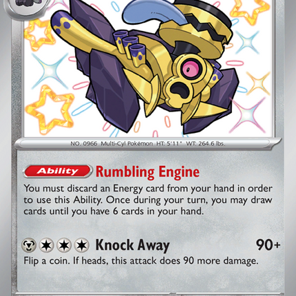Revavroom Shiny rare (193/91) Paldean Fates