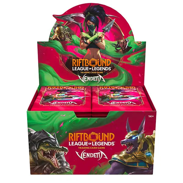 Riftbound League of Legends - Set 4: Vendetta Booster Box Riftbound League of Legends - Set 4: Vendetta Booster Box