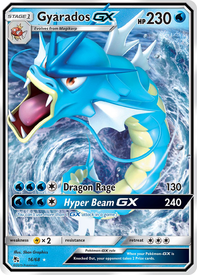 Gyarados GX Ultra Rare (16/68) Hidden Fates