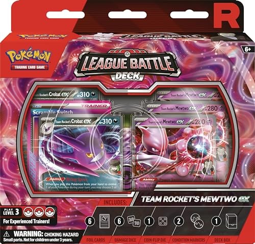 Pokemon - Rocket's Mewtwo Ex League Battle Deck 