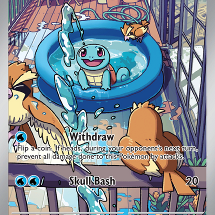 Squirtle Illustration rare (148/142) Stellar Crown