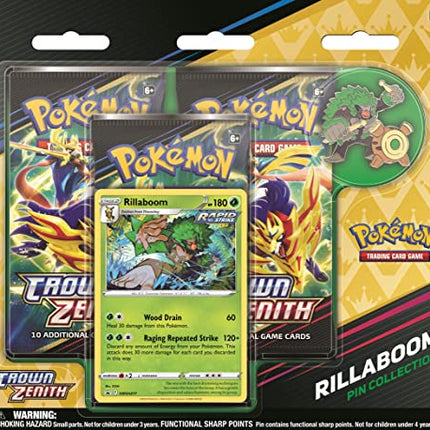 Pokemon TCG: Sword & Shield 12.5 Crown Zenith Pin Collection (12 UNITS)