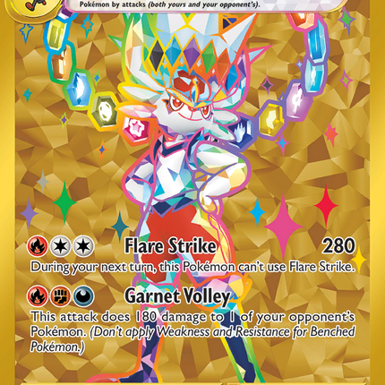 Cinderace ex Promo (163) Scarlet & Violet Black Star Promos