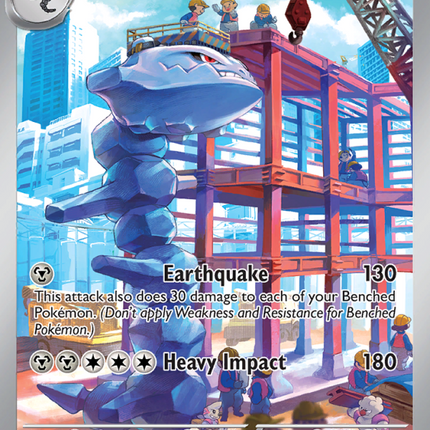 Steelix Illustration rare (208/182) Paradox Rift