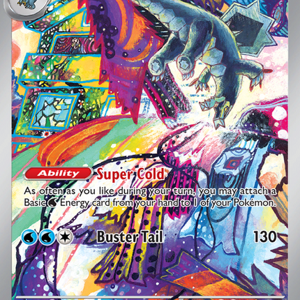 Baxcalibur Illustration rare (210/193) Paldea Evolved