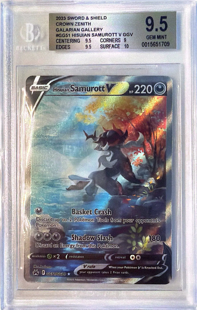 samurott v pokemon card value Hisuian | Dex you may put 4 damage counters on 1 of your opponents Pokmon Hisuian Samurott V 2022 Sword